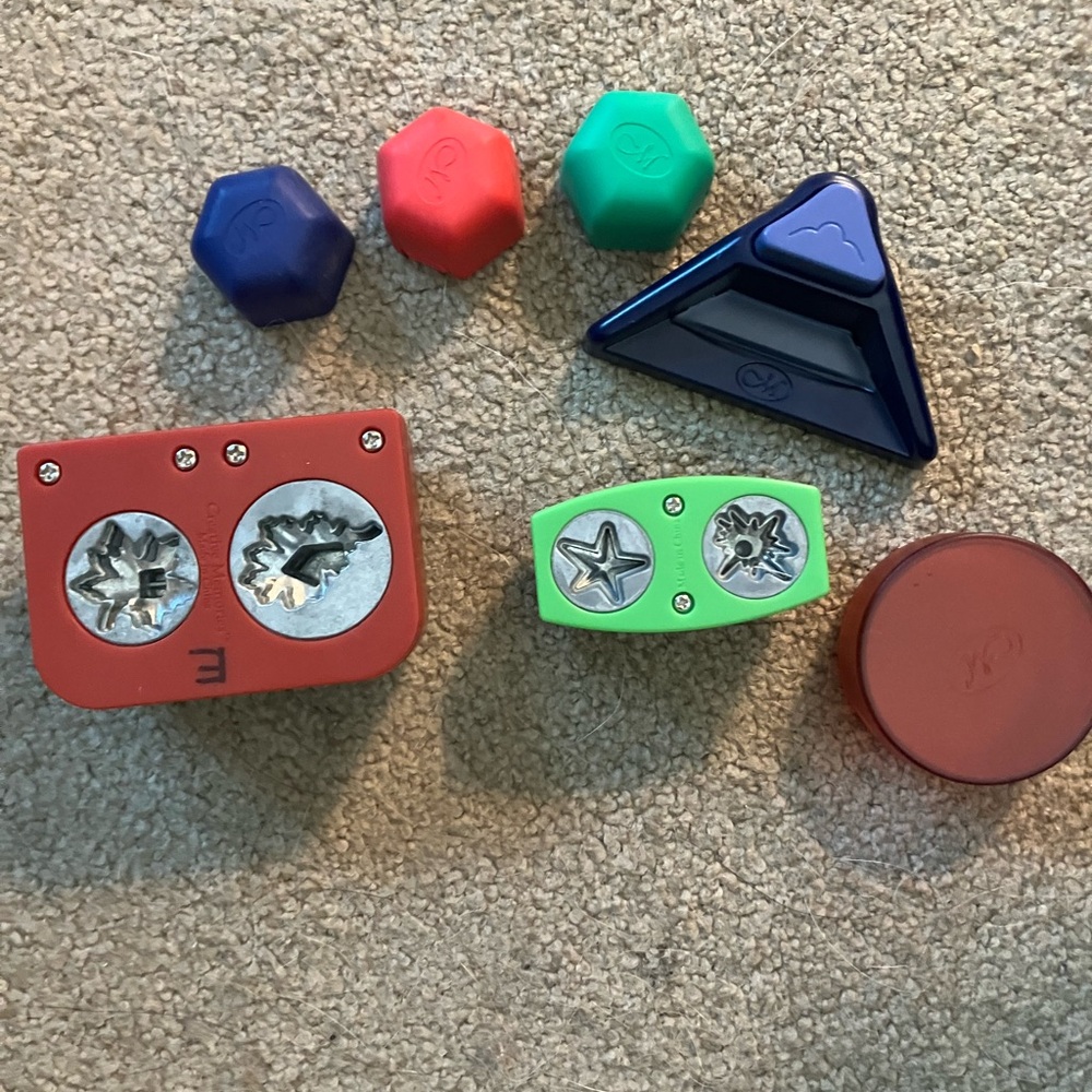 Creative Memories Assorted punches & blades